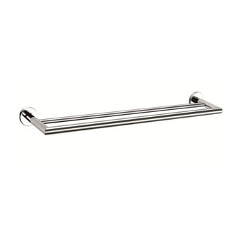 DOLCE DOUBLE TOWEL RAIL 900MM CHROME