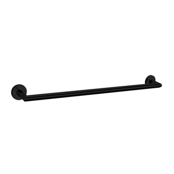 DOLCE SINGLE TOWEL RAIL 700MM MATTE BLACK