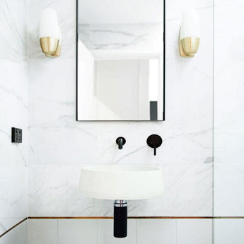 CUBE BASIN - WALL HUNG (IVORY)