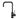 Ikon Hali Black Rectangle Kitchen Mixer
