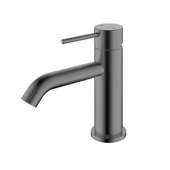 Ikon Hali Basin Mixer - Gun Metal