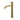 Ikon Hali Tall Basin Mixer - Brushed Gold