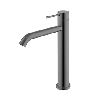 Ikon Hali Tall Basin Mixer - Gun Metal