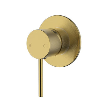 Ikon Hali Brushed Gold Wall Mixer