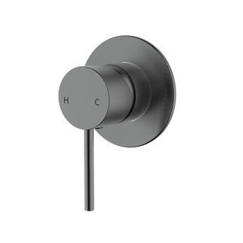 Ikon Hali Gun Metal Wall Mixer