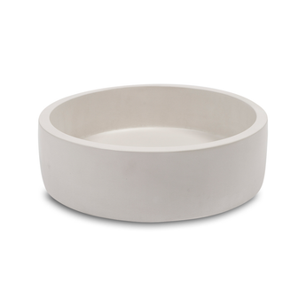 Ivory Surface Mount HOOP Basin - Bathroom Sink Fixture