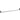 IKON CLASICO NON-HEATED SINGLE TOWEL RAIL CHROME 800MM