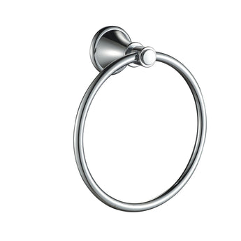 IKON CLASICO TOWEL RING CHROME 165MM