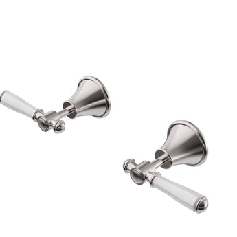 IKON CLASICO WALL TOP ASSEMBLIES BRUSHED NICKEL