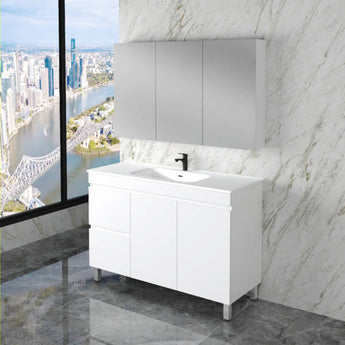 Noah 1200mm Floor Mount Vanity Unit on Legs