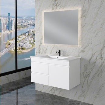 Noah 900mm Luxury Wall Hung Vanity Unit