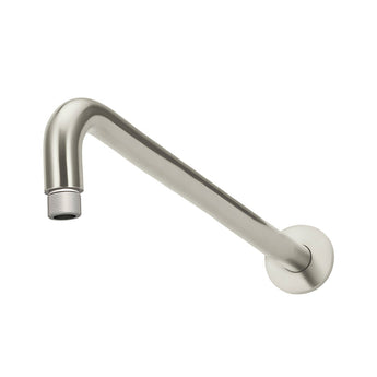 ROUND WALL SHOWER CURVED ARM 400MM