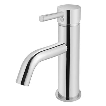 ROUND BASIN MIXER CURVED