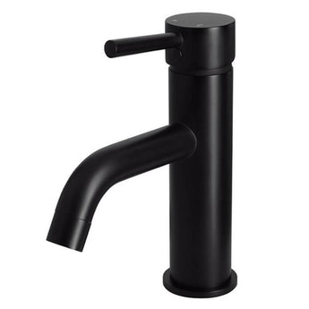 ROUND BASIN MIXER CURVED