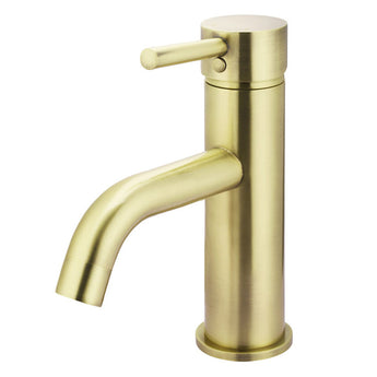 ROUND BASIN MIXER CURVED