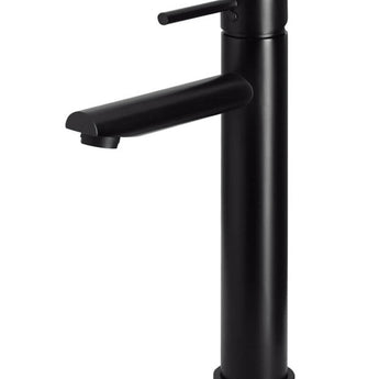 ROUND TALL BASIN MIXER - Matte Black
