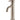 MEIR ROUND TALL BASIN MIXER CURVED - CHAMPAGNE FINISH