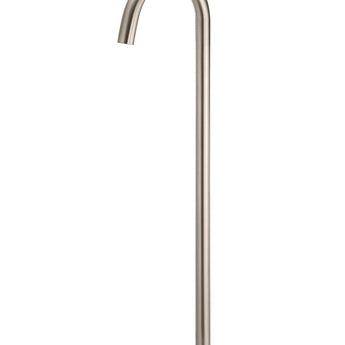 Champagne Round Freestanding Bath Spout with Slim Body
