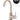 ROUND GOOSENECK BASIN MIXER WITH COLD START