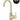 ROUND GOOSENECK BASIN MIXER WITH COLD START