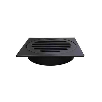 SQUARE FLOOR GRATE SHOWER DRAIN 100MM OUTLET