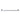 SQUARE DOUBLE TOWEL RAIL 600MM