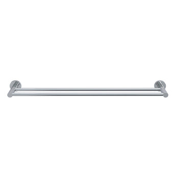 SQUARE DOUBLE TOWEL RAIL 600MM