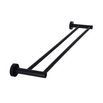 ROUND DOUBLE TOWEL RAIL 600MM