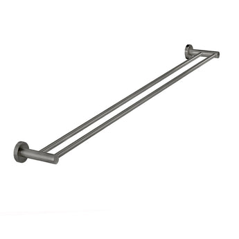 ROUND DOUBLE TOWEL RAIL 900MM