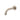 Universal Round Curved Spout 130mm, Champagne