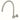 Brushed Nickel High-Rise Round Swivel Wall Spout for Bathroom