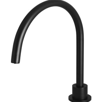 Black High-Rise Swivel Hob Spout with 360-Degree Rotation