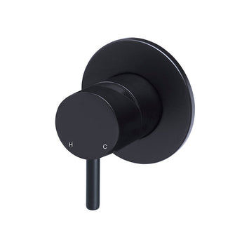 ROUND WALL MIXER SHORT PIN-LEVER