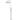 200mm Chrome Round Shower Rail with Single Function Hand Shower