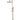 ROUND COMBINATION SHOWER RAIL, 300MM ROSE, SINGLE FUNCTION HAND SHOWER