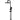 ROUND COMBINATION SHOWER RAIL, 300MM ROSE, THREE FUNCTION HAND SHOWER