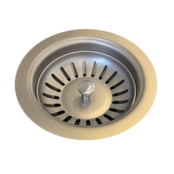 LAVELLO SINK STRAINER AND WASTE PLUG BASKET WITH STOPPER