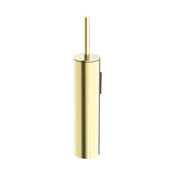 MECCA TOILET BRUSH HOLDER BRUSHED GOLD