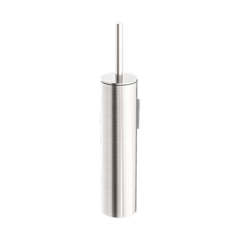 MECCA TOILET BRUSH HOLDER BRUSHED NICKEL