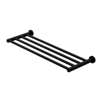 MECCA TOWEL RACK MATTE BLACK