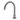 KARA HOB MOUNT BATH SPOUT ONLY G1/2 FEMALE INLET GUN METAL