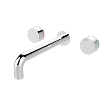 KARA WALL BASIN SET 180MM CHROME