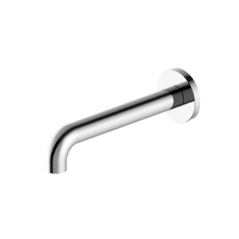 MECCA BASIN/BATH SPOUT ONLY 185MM CHROME