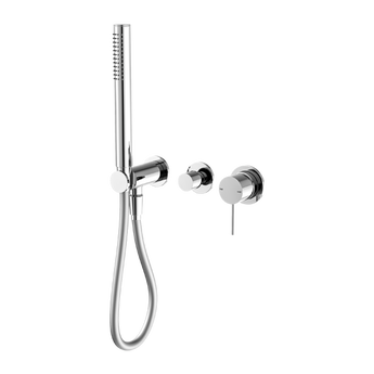 MECCA SHOWER MIXER DIVERTOR SYSTEM SEPARATE BACK PLATE CHROME