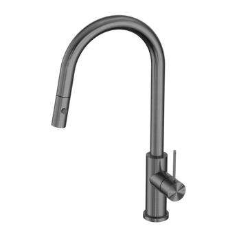 MECCA PULL OUT SINK MIXER WITH VEGIE SPRAY FUNCTION GUN METAL