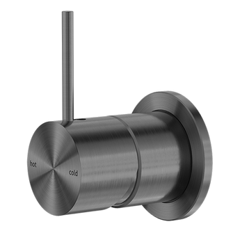 MECCA SHOWER MIXER HANDLE UP 60MM PLATE GM