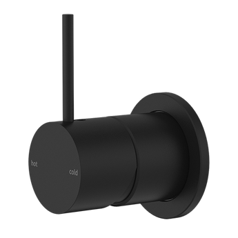 MECCA SHOWER MIXER HANDLE UP 60MM PLATE MB