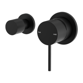 MECCA SHOWER MIXER WITH HORIZONTAL 2 WAY DIVERTOR MATTE BLACK