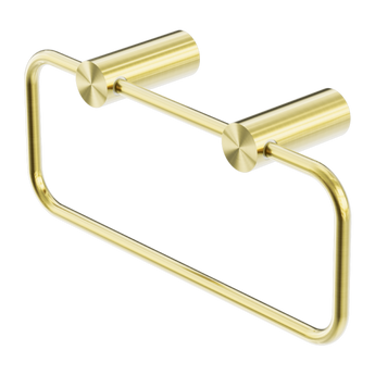 NEW MECCA TOWEL RING BRUSHED GOLD