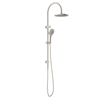 OPAL TWIN SHOWER BRUSHED NICKEL